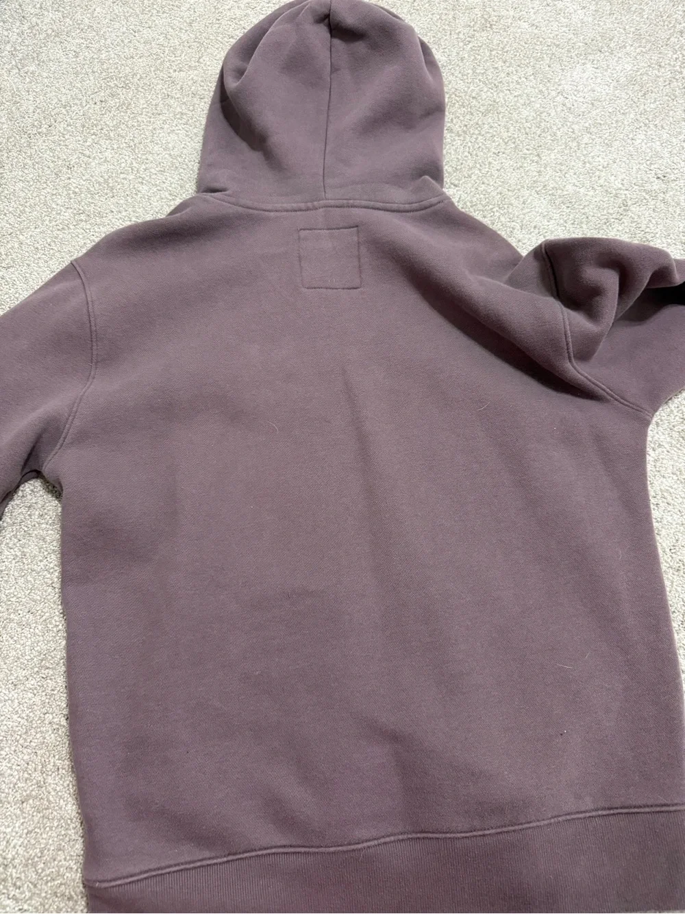 Hollister Men's Crewneck Hoodie - Plum Mauve